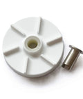 Bearing Sleeve Bubbler Replacement Kit For Juice Dispenser Built Tough Stainless Steel Direct Fit Pack Of 3, white wheel and metal pin