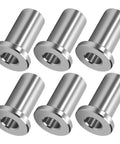 Six Pack 3220 Bearing Sleeves For Grindmaster Crathco Beverage Dispensers stainless steel impeller bushings