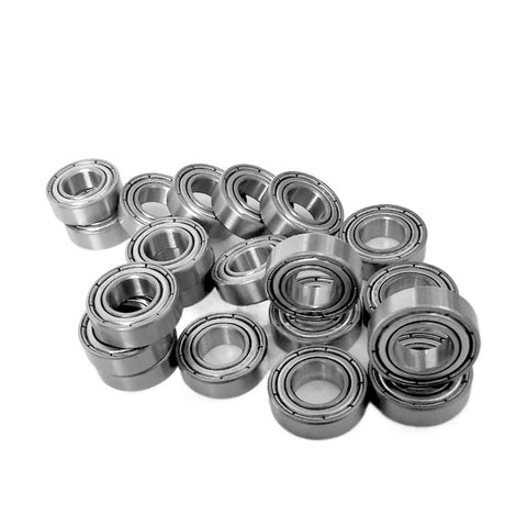 Two Pack Stainless Steel Ball Bearings S6200Z And S6210Z for Miniature Precision in Small Machinery Robotics and Hobby Projects