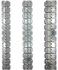 24 Inch Stainless Steel Conveyor Belt Fasteners With Hinge Pin Two Pairs In A Box For Belt Thickness 5 To 6 Millimeters