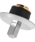 Stainless Steel Blender Drive Coupling Replacement Blade Coupler For Kitchen Blenders Built To Last And Easy To Fit Works Like A Charm Reduces Wear And Tear Replacement Part For Jar Mixers Keeps Your Blender Running Smoothly showing top view of the stainless steel component with black rubber