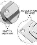 Stainless steel boat flush handle and hatch lift ring pull with screws; 316 marine-grade deck hardware