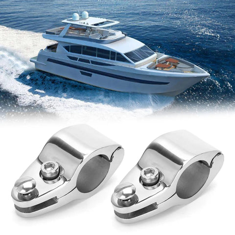 Tomotato 2pcs stainless steel boat hinged upper jaw slide hardware (close-up), 316 marine grade, 30mm