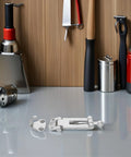 OSALADI stainless steel box latch with anti-rattle locking mechanism; marine-grade 316 hardware, close-up view