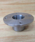 Beefy Industrial Grade Stainless Steel Bushing Holder For Heavy Duty Machinery With Three Inch Height Inner Diameter Two And Three Quarter Inches Outer Diameter Seven Inches Size Seventy Rexnord 4310070HZ, shown in side view on wooden surface.