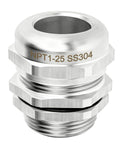 Stainless Steel Cable Gland 1 NPT Waterproof Metal Cable Gland 18 to 25mm Adjustable Protector for Electrical Enclosures
