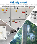 Built Tough 1 Inch NPT Stainless Steel Waterproof Cable Gland with IP68 rating for industrial, automotive projects.