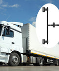 Robust stainless steel cam bar lock delivers secure, corrosion resistant latching for enclosed trailers and folding ramp doors