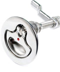Corrosion-resistant 316 stainless steel cam latch for boats delivers a secure, watertight seal on hatches and deck compartments
