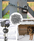 ✝️ 5/32 Inch 26 Ft Heavy Duty Stainless Steel Chain, Rustproof Swing Chain for Pulling, Towing, Anchoring, Camping