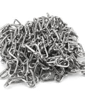 Pile of ✝️ 20 Feet x 5/32 Inch Stainless Steel Chain Link, Heavy Duty Chain Links, Rust Proof Coil Chain Metal Utility Chain.