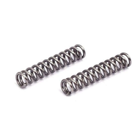 Durable 304 Stainless Steel Compression Spring 3mm Outer Diameter, 0.5mm Wire, 15mm Free Length, Silver Tone, 20 Pack For DIYers And Small Gadgets
