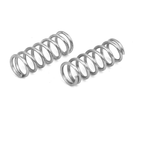 Image of 304 Stainless Steel Compression Spring Set, 4mm Outer Diameter, 0.5mm Wire, 10mm Free Length, Durable Dope Coil Springs