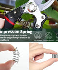 All In One Stainless Steel Small Springs Kit With 115 Pieces Includes 45 90 120 Degree Torsion Springs With 6 Lap And 70 Pieces Of Six Size Compression Springs For Home Do It Yourself And Shop Repairs Wire Diameters From 0.5 To 2.5 Mm 29 Sizes compression spring use