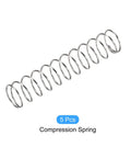 Pro Grade Heavy Duty Stainless Steel Compression Springs Pack Of 5, 15mm Outer Diameter, 70mm Free Length, 35mm Compressed view