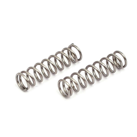 Beefy 304 Stainless Steel Compression Springs 4mm Outer Diameter 0.5mm Wire 15mm Free Length Silver Tone Pack Of 20 For Small Mechanisms DIY Projects And Repairs