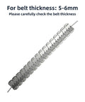 48 Inch Stainless Steel Conveyor Belt Fasteners Clips With 27 Point 5 Inch Hinge Pin For Industrial Conveyor Belt Staple Lacing