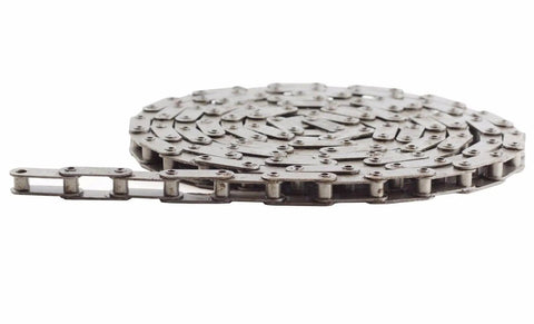 C2050H HPSS Heavy Duty Hollow Pin Stainless Steel Conveyor Roller Chain ten feet coiled with connecting link