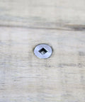 #10 x 2-1/2 Inch Stainless Steel Deck Screws, 18-8 305 Grade Square Drive Screws head installed in wood surface