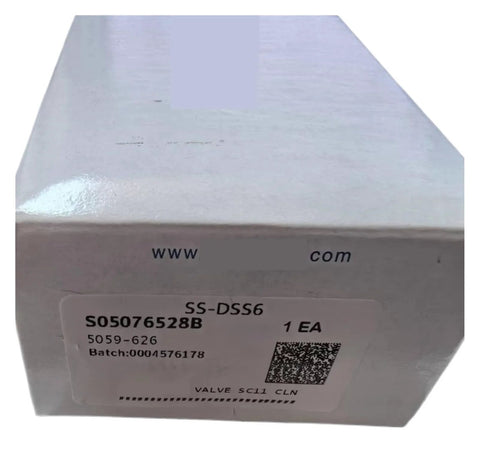 Packaging of high purity stainless diaphragm valve model SS-DSS6.