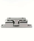 Stainless Steel Double Roller Catch Door Latch for Cabinets and Interior Doors with Smooth Spring Loaded Locked
