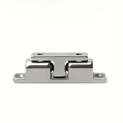 Stainless Steel Double Roller Catch Door Latch for Cabinets and Interior Doors with Smooth Spring Loaded Locked