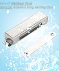 2 Pack Heavy Duty Magnetic Door Catch With 90lb Pull, Stainless Steel Anti Rust Design shown with water resistance feature