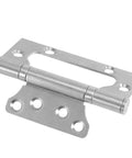 Heavy Duty Non Mortise Stainless Steel Door Hinges 4x3 Inch Flush Mount Brushed Nickel With Screws 16 Pack Smooth 360 Degree Swing Quiet Operation