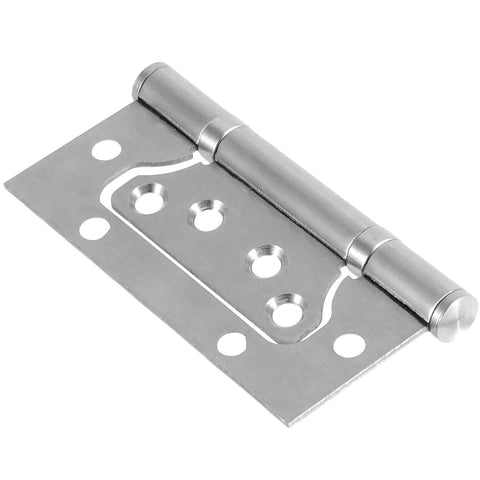 Heavy Duty Non Mortise Stainless Steel Door Hinges 4x3 Inch Flush Mount Brushed Nickel With Screws 16 Pack Smooth 360 Degree Swing