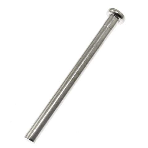 Single door hinge pin, part of Maxmoral 4 Pack Stainless Steel Door Hinge Pins 4 Inch Interior Door Replacement For Security Durable Silver Finish.
