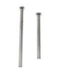 Maxmoral 4 Pack Stainless Steel Door Hinge Pins 4 Inch Interior Door Replacement, silver finish sturdy hinge pins, front view