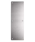 Two Pack 12 Inch Stainless Steel Door Handle Pull And Push Plate Built To Last Heavy Duty for Home Office Wooden Doors Brushed Finish