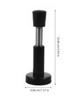 Stainless Steel No Drill Door Stopper Wall Mount Silencer Draft Blocker Durable Rust Resistant Furniture Stopper for Home Office Commercial