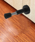 Stainless Steel No Drill Door Stopper Wall Mount Silencer Draft Blocker Durable Rust Resistant Furniture Stopper for Home Office