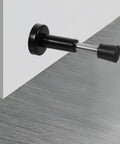 Stainless Steel No Drill Door Stopper Wall Mount Silencer Draft Blocker Durable Rust Resistant Furniture Stopper for Home Office Commercial Use Easy Install Quiet Door Stopper with Modern Finish