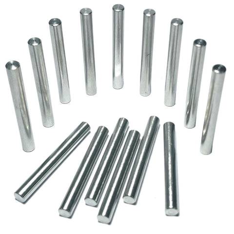 Sturdy 6mm Dowel Pins Set For Shelves And Woodworking 15 Pack 50mm Length 304 Stainless Steel M6 Dowels Ground To Tight Tolerances