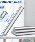 Heavy Duty Stainless Steel Dowel Pins Six Pack Three Eighths Inch Diameter By Three Inches 304 Grade for DIY projects