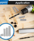 Premium 220 Pieces 304 Stainless Steel Dowel Pin Kit With 22 Sizes M2 M3 M4 M5 for Assembly on Wooden Boards