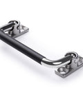 304 Stainless Steel Foldable Cabinet And Drawer Pull Handles With Rubber Grip 90 Degree Folding Four And A Half Inch Length