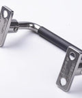 304 Stainless Steel Foldable Cabinet And Drawer Pull Handles With Rubber Grip 90 Degree Folding Four And A Half Inch Length