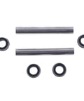 2X Stainless Steel Front Wheel Axle And Bearing Conversion Kit For Husqvarna 6 Inch Wheel Sleeves shown uninstalled