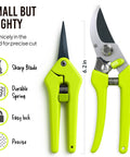 2 Pack Stainless Steel Gardening Scissors Set With Pruning Shears And Clippers For Garden Pruning Versatile Dual Cut Pruning Combo