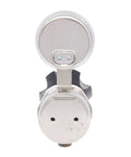 Front view of Workhorse High Purity Stainless Steel Gas Regulator for Nitrogen Helium Argon Carbon Dioxide Hydrogen Oxygen 0 To 250 PSIG Output