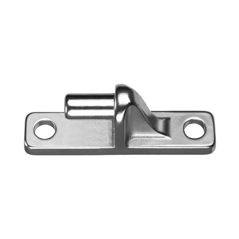 Rugged stainless steel gate hinge set for outdoor use with two pack wall mount hinges for wood or concrete.