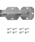 Heavy Duty Stainless Steel Gate Latch With Padlock Hole, 4mm Thick Construction, Adjustable 0.2 To 2 Inches Gap, 360 Degree Rotation