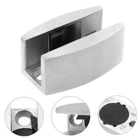 Experience a quiet, draft free doorway with an adjustable stainless steel swing stopper and glass fixing locator, multiple views