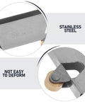 Close-up of stainless steel 6Pcs Sliding Glass Door Wheels Kit For Cabinet Closet Wardrobe Replacement Roller Set.
