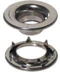 Stainless Steel Rolled Rim Grommet And Spur Washer E Series Heavy Duty 1000 Sets close-up showing design and spikes