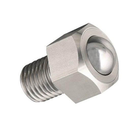 Stainless Steel Hex M12 Bolt Hexagon Head Screw Type Ball Transfer Unit for Upward Facing Applications - Buy Bearings online - Fast US Shipping