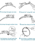 Assembly instructions for 304 Stainless Steel Hose Clamp Assortment Kit DIY Cut To Fit 12 Ft Metal Strap And 8 Stronger Fasteners